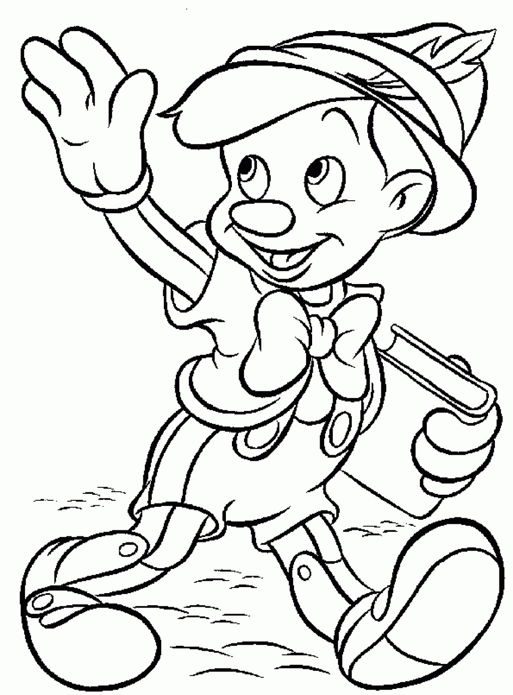 Kids Coloring Pages Printable
 Free Printable Pinocchio Coloring Pages For Kids