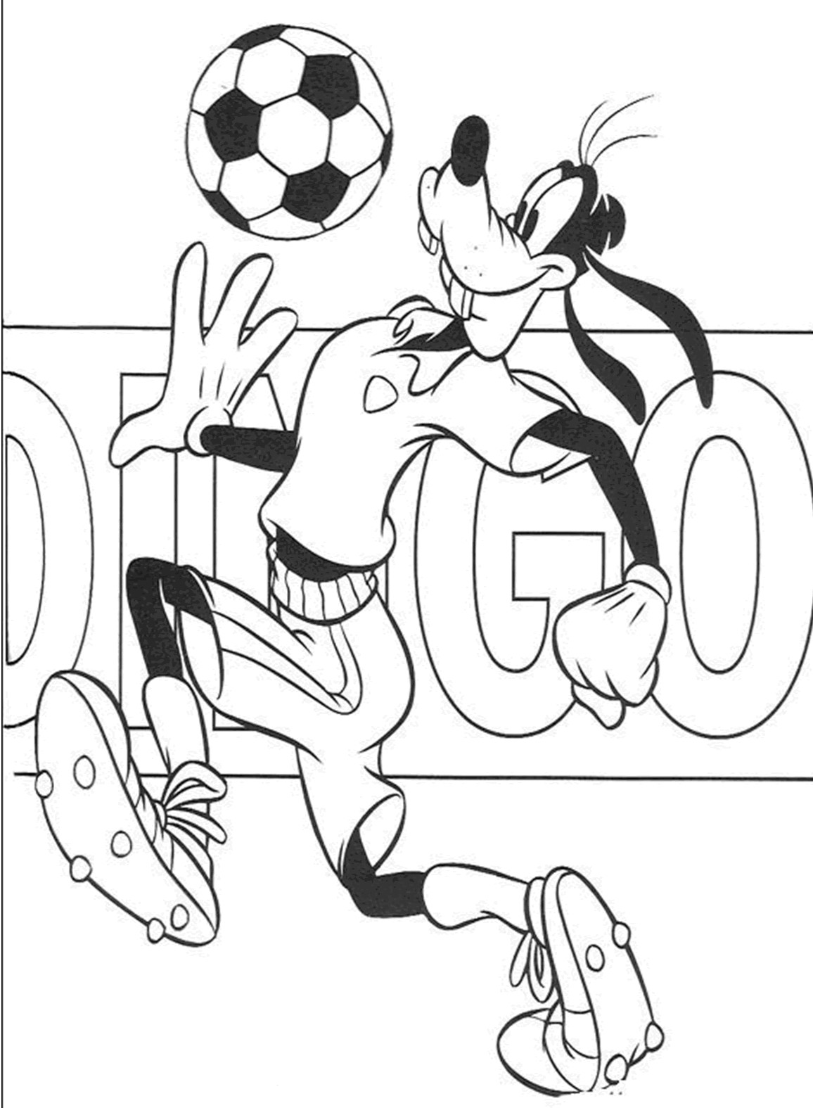 Kids Coloring Pages Printable
 Free Printable Goofy Coloring Pages For Kids