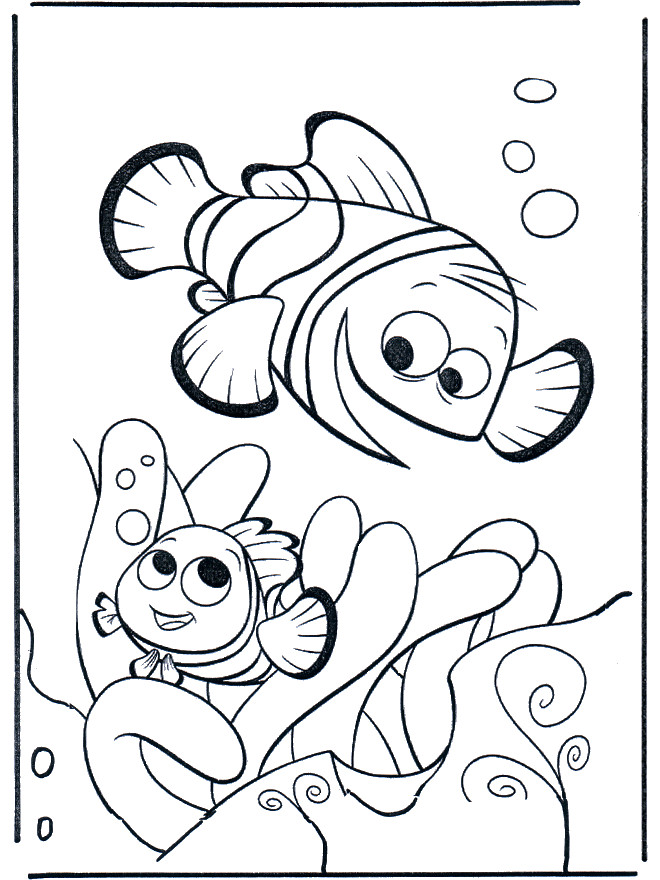 Kids Coloring Pages Printable
 Free Printable Nemo Coloring Pages For Kids