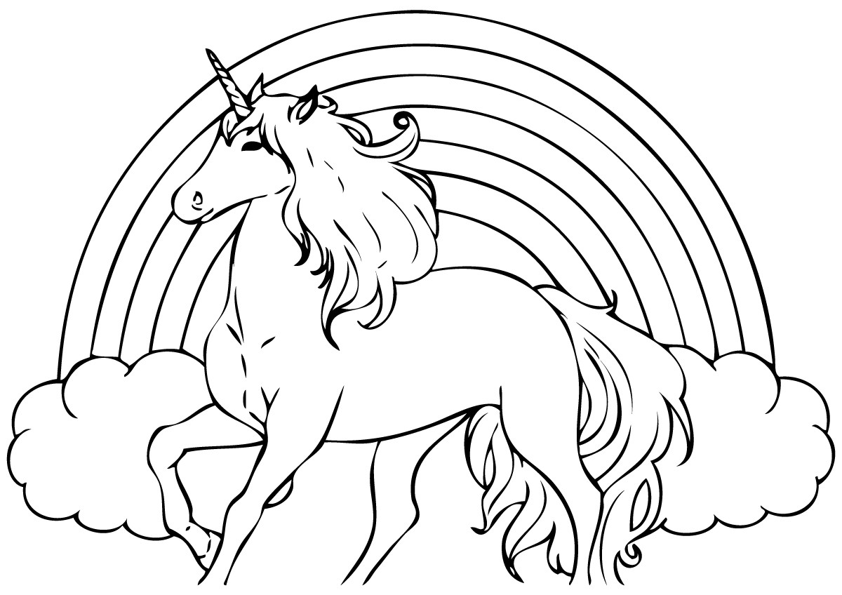 Kids Coloring Pages Unicorn
 14 unicorn coloring pages Print Color Craft