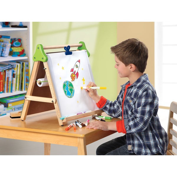 Kids Craft Easel
 Shop Discovery Kids Wooden 3 in 1 Tabletop Easel Free