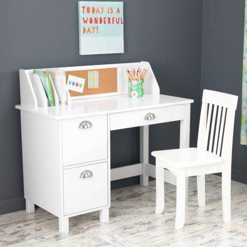 Kids Desk And Chair
 Amazon KidKraft Kids Study Desk with Chair White