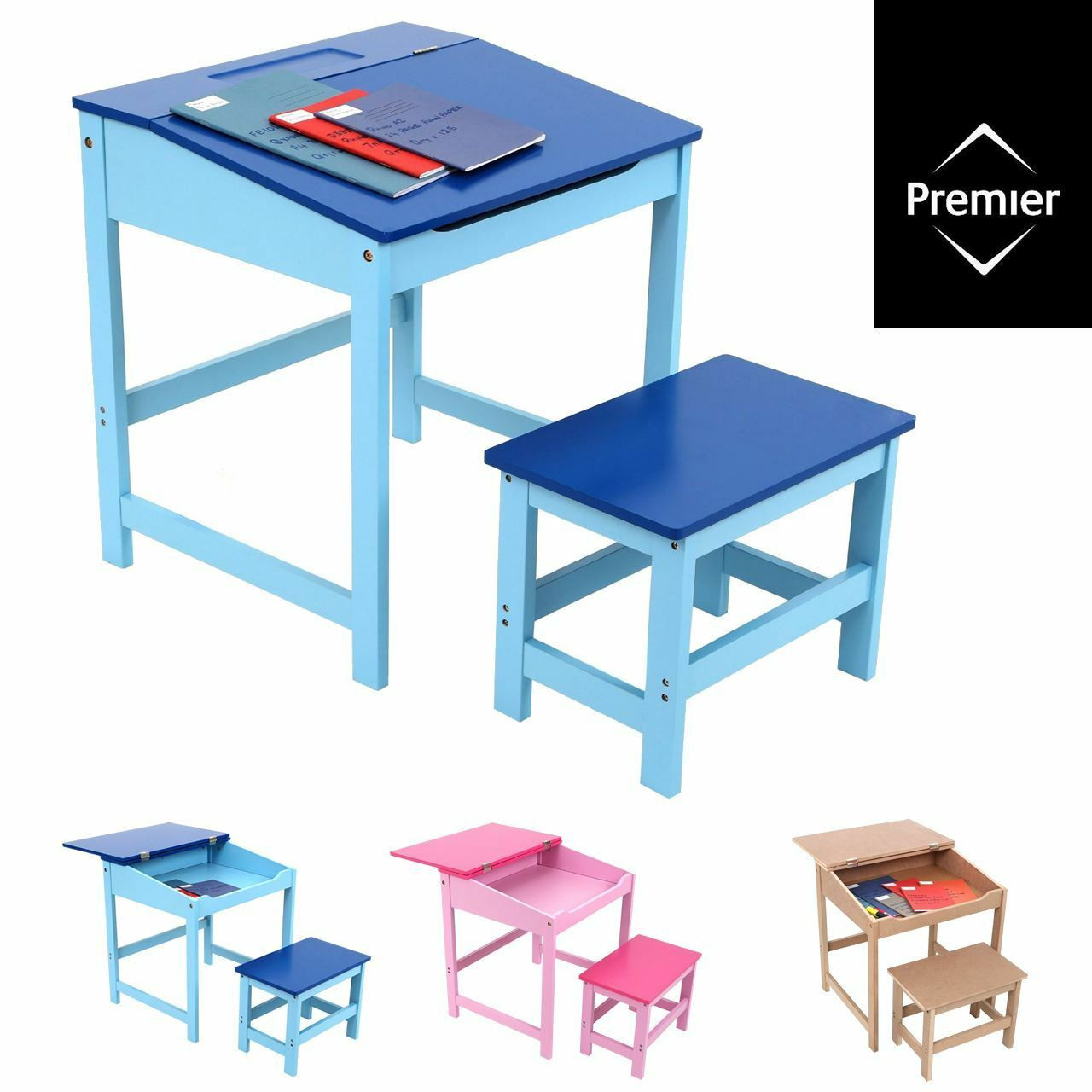Kids Desk And Chair
 STUDY DESK AND CHAIR SET School Drawing Homework Table