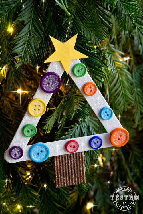 Kids DIY Christmas Ornaments
 DIY Kids Christmas Tree Ornament TGIF This Grandma is Fun