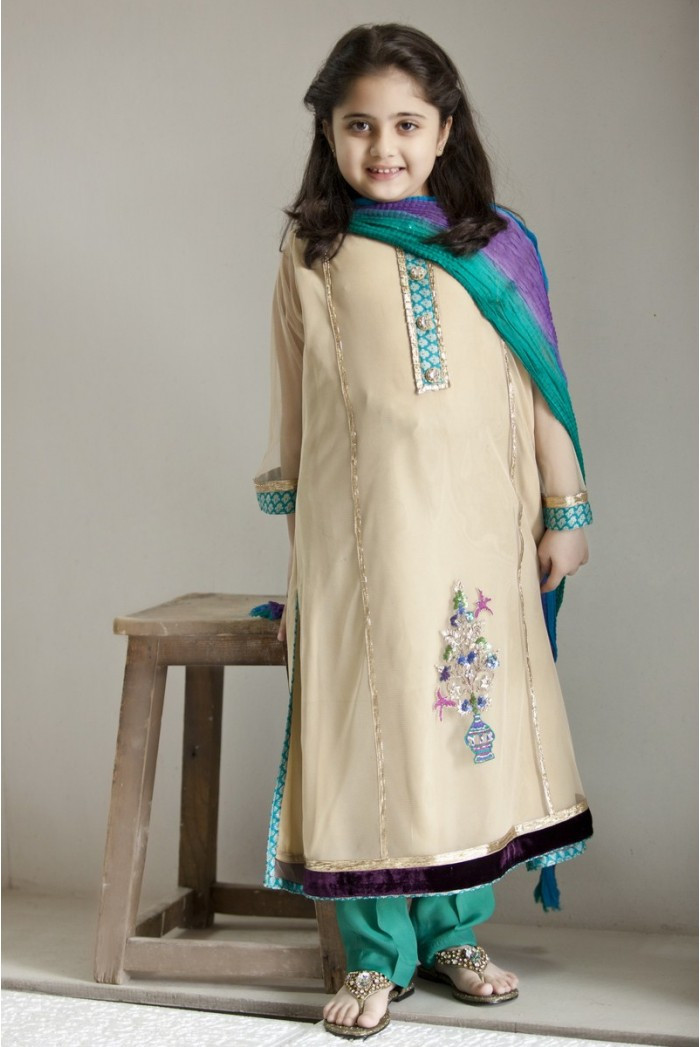 Kids Dress Design
 Pakistani dress designs for girls – Maria B Kids
