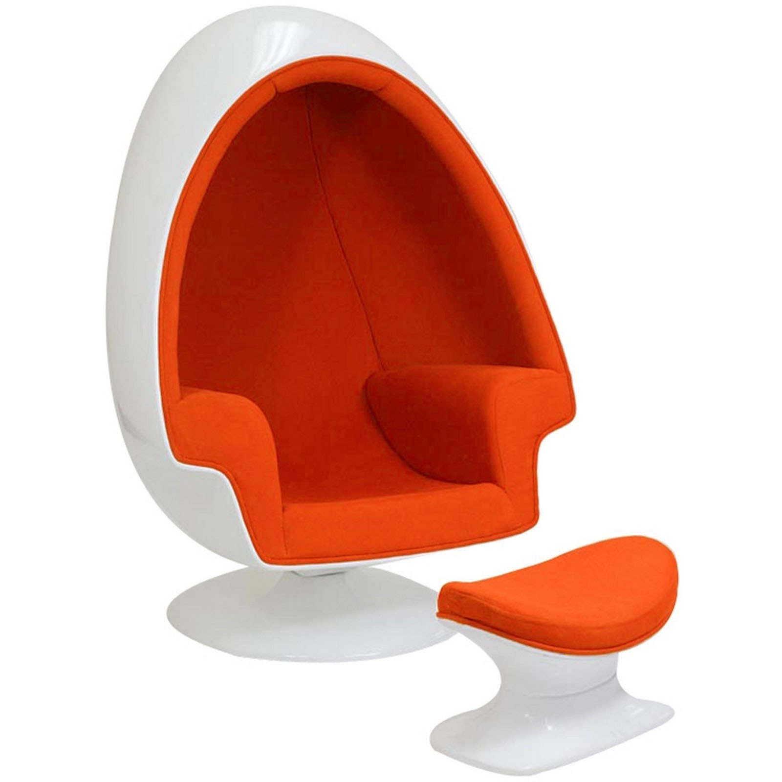 Kids Egg Chair
 Eero Aarnio Alpha Shell Egg Chair & Ottoman