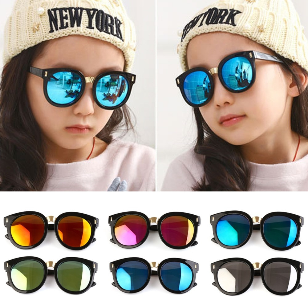 Kids Fashion Sunglasses
 OUTEYE 2018 Boys Girls Kids Sunglasses Fashion Brand Round