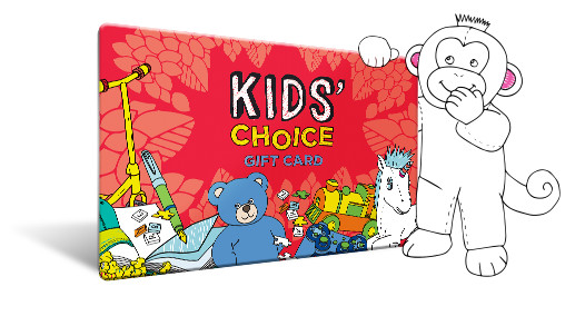 Kids Gift Cards
 Kids Choice Kids Choice Gift Cards and Vouchers for