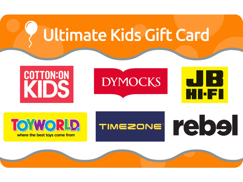 Kids Gift Cards
 $30 Ultimate Kids Gift Card Shopping
