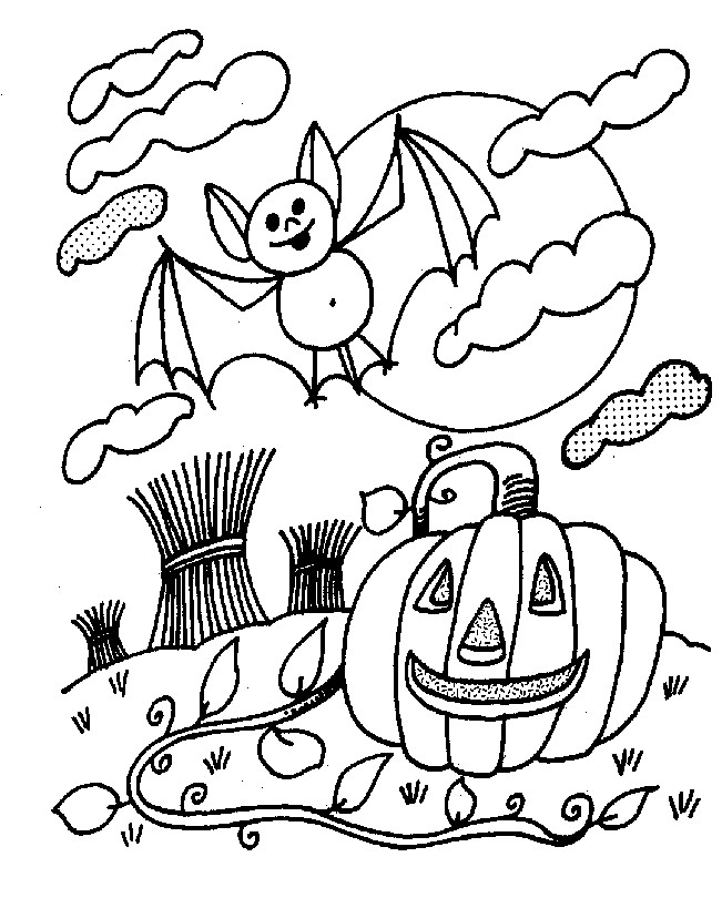 Kids Halloween Coloring Pages
 halloween coloring pages Free Printable Halloween
