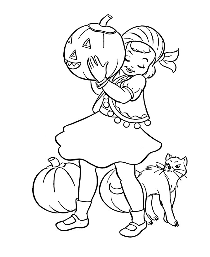 Kids Halloween Coloring Pages
 halloween coloring pages