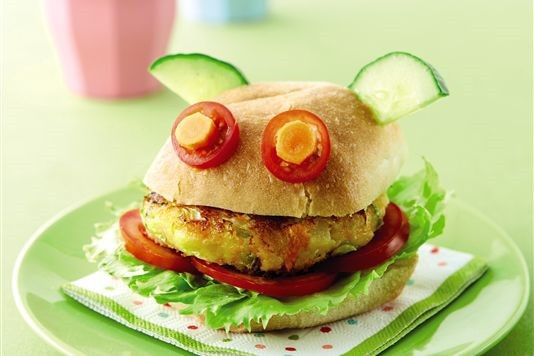 Kids Hamburger Recipes
 Veggie burgers for kids recipe