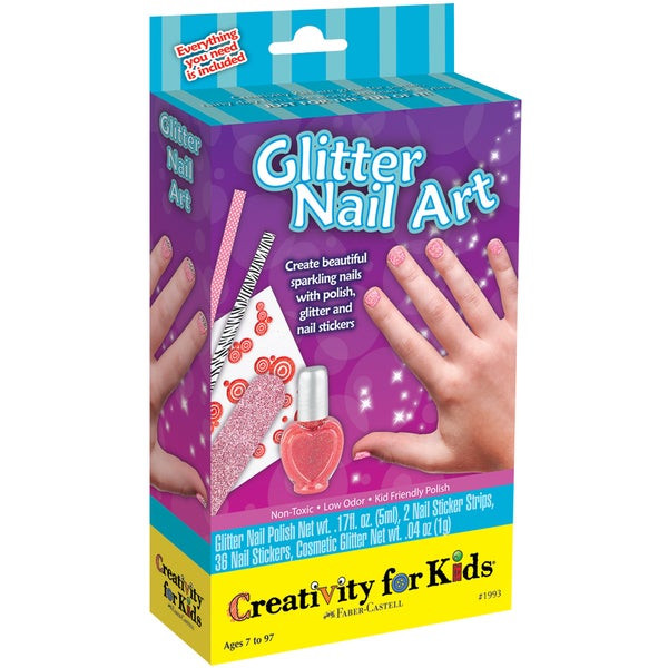 Kids Nail Art Kit
 Shop Creativity For Kids Activity Kits Glitter Nail Art