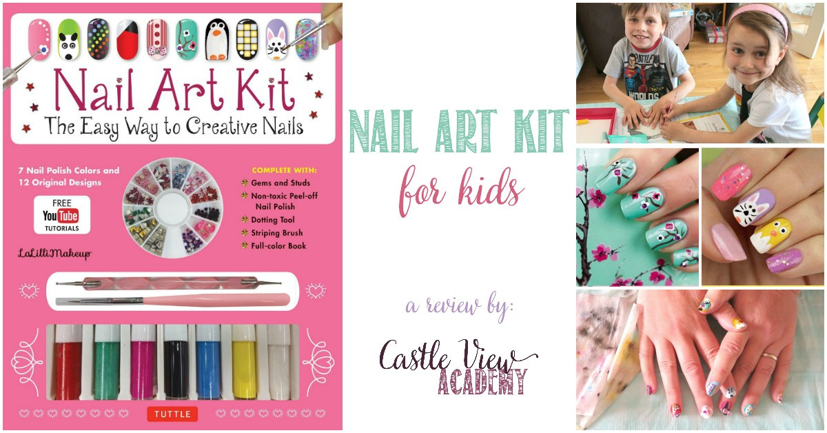 Kids Nail Art Kit
 Nail Art Kit For Kids