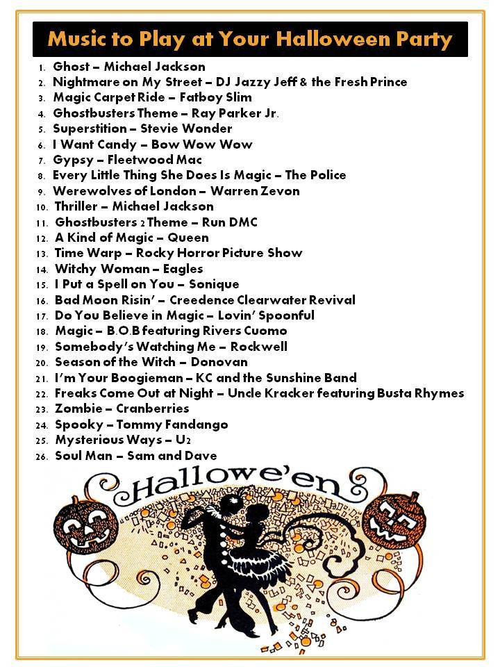 Kids Party Music Playlist
 The Harris Sisters What Music Can I Play at My Halloween