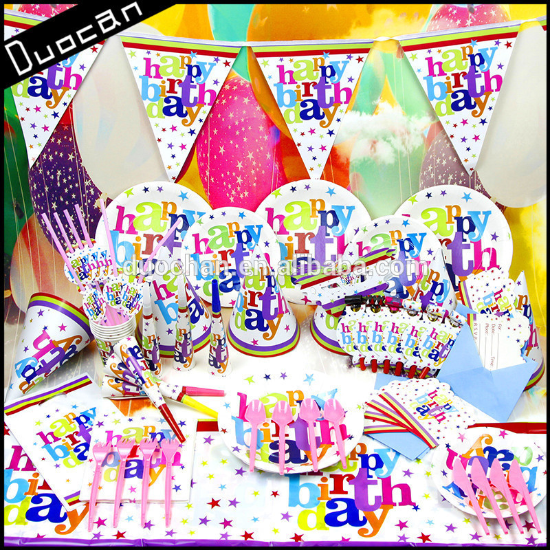 Kids Party Supplies Wholesale
 Disposable Kids Theme Birthday Party Supplies Wholesale