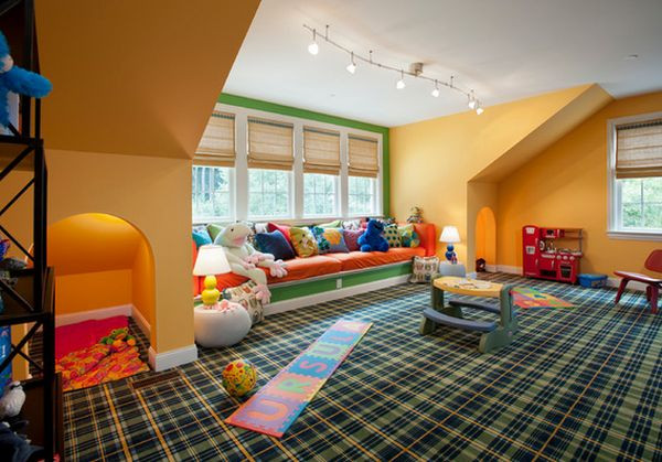 Kids Playroom Design
 Turn The Attic Into A Perfect Play Area For The Kids 25