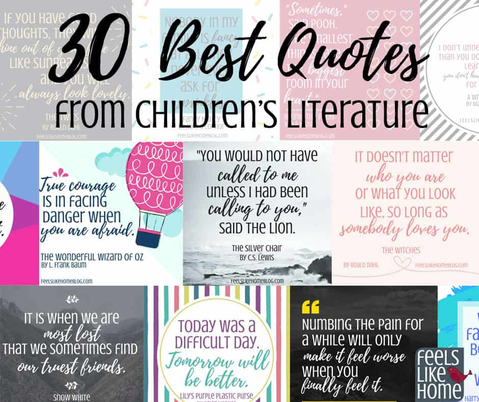 Kids Quotes Book
 30 Best Quotes From Our Favorite Children s Books