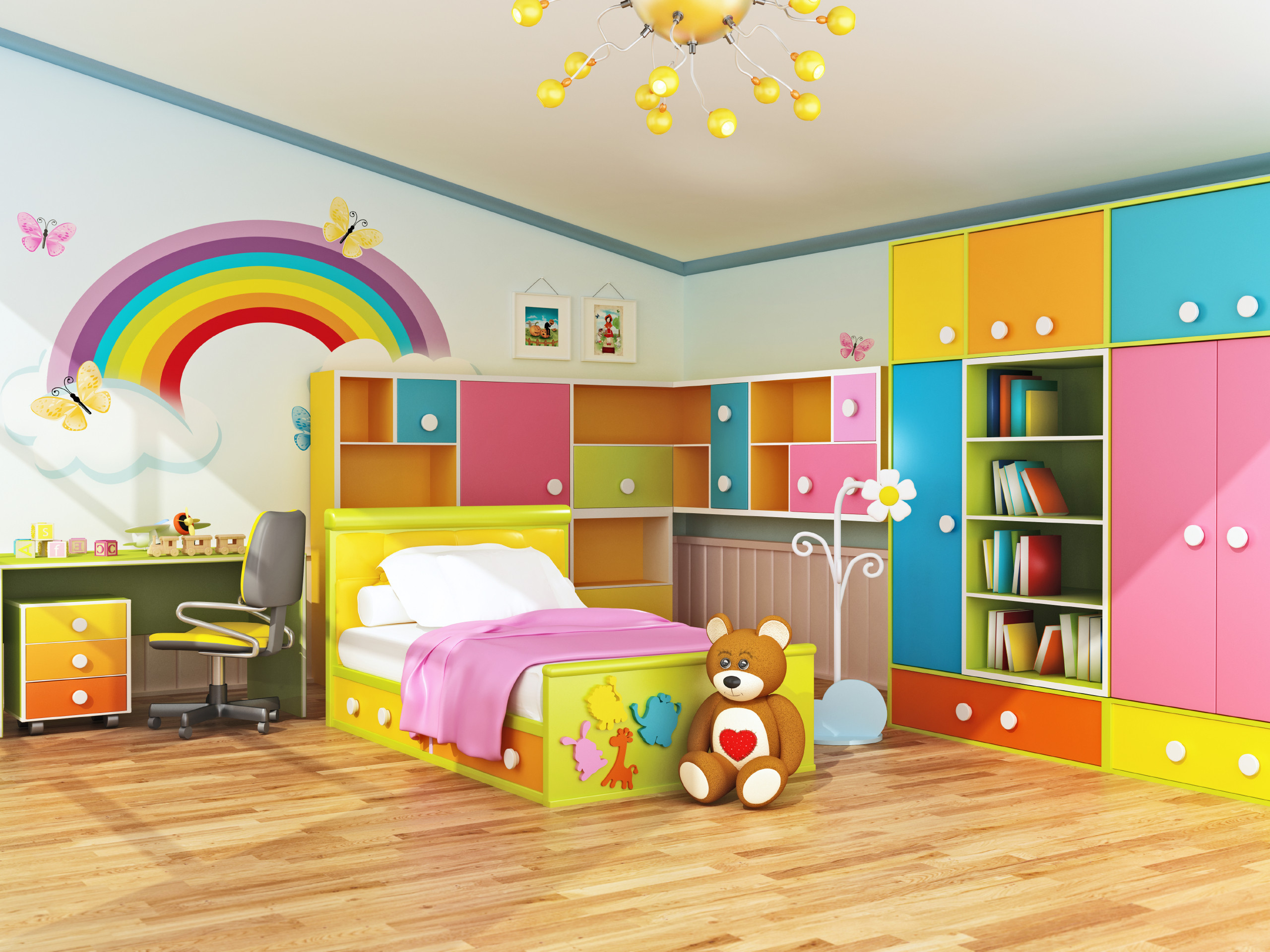 Kids Room Murals
 Plan Ahead When Decorating Kids Bedrooms