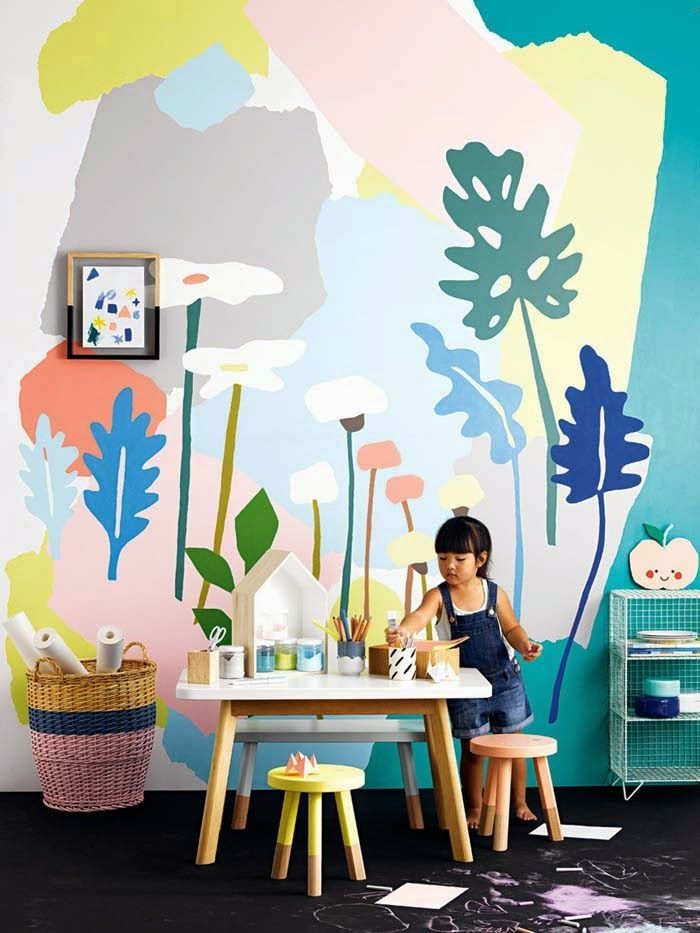 Kids Room Murals
 3 Creative Wall Murals for Kids