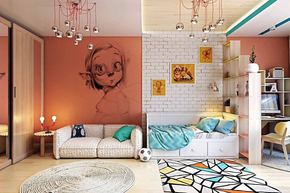 Kids Room Murals
 Clever Kids Room Wall Decor Ideas & Inspiration