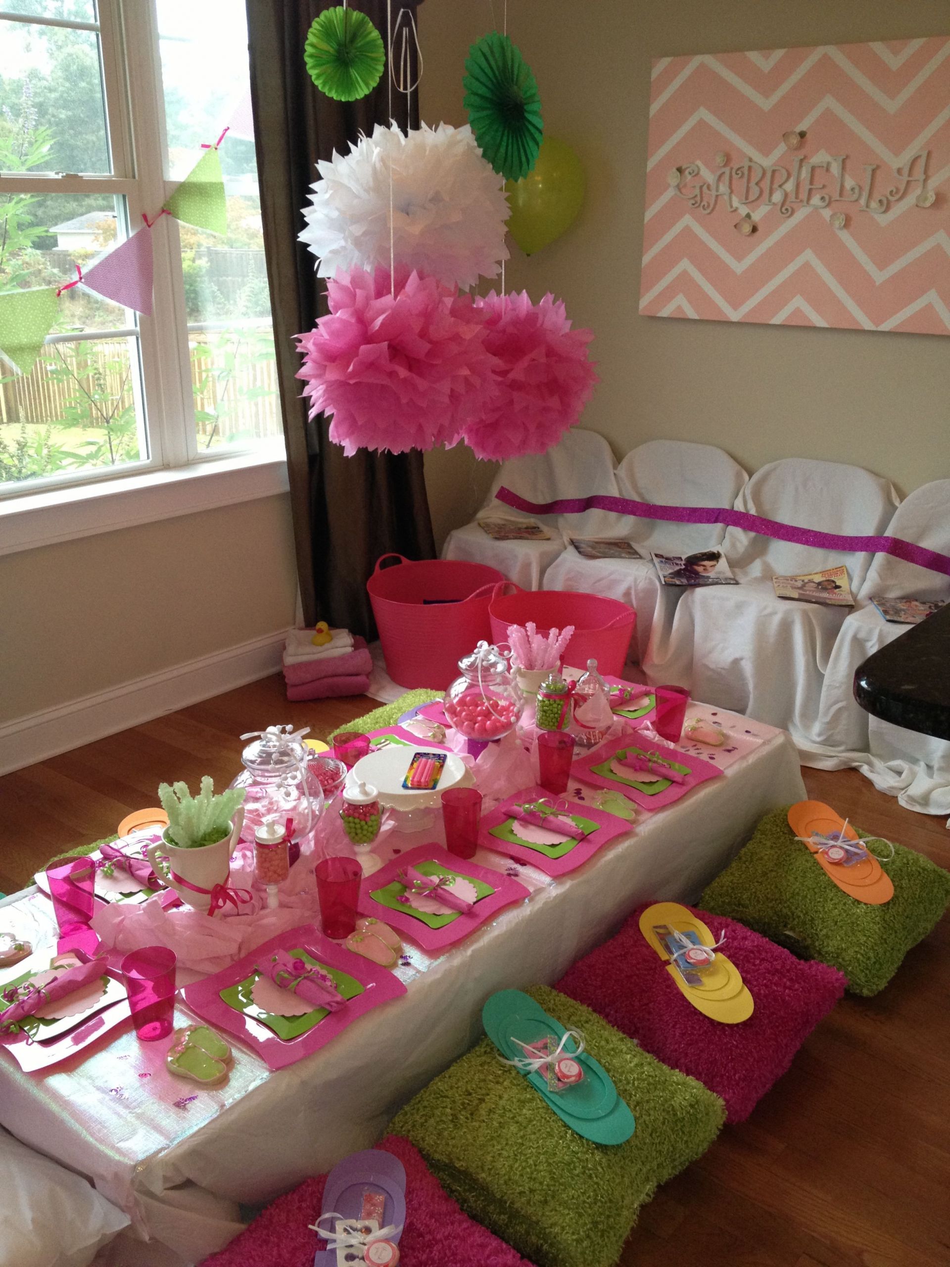 Kids Spa Party Ideas
 My daughters spa party in 2019