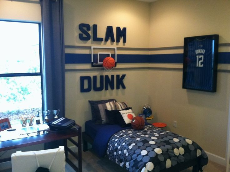 Kids Sports Room Decorations
 Pin on Décor Ideas For Kids Room