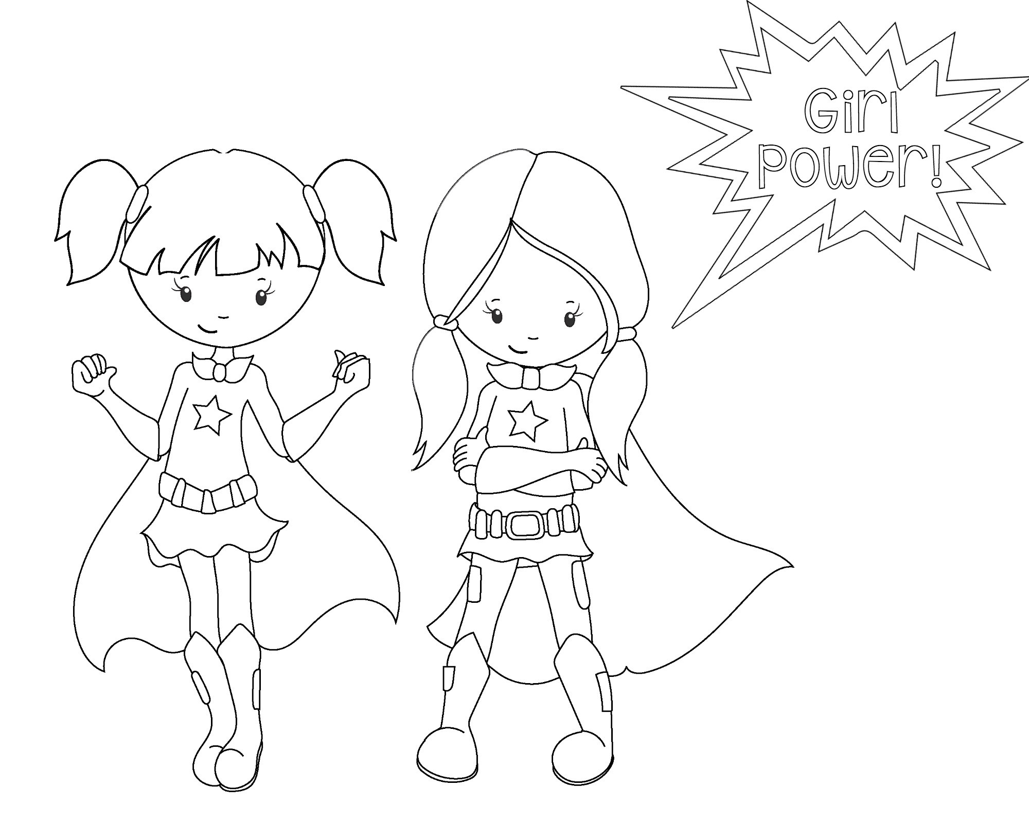 Kids Superhero Coloring Pages
 Superhero Coloring Pages Crazy Little Projects