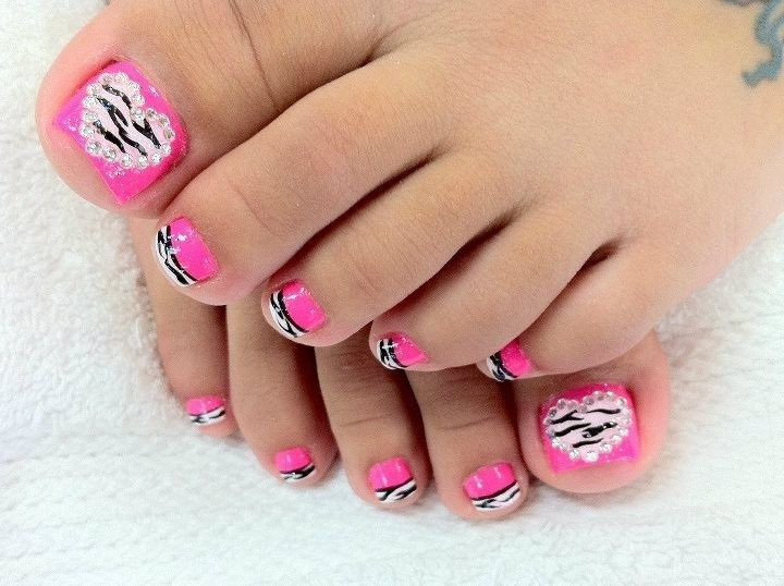 Kids Toe Nail Designs
 241 best images about Nails on Pinterest