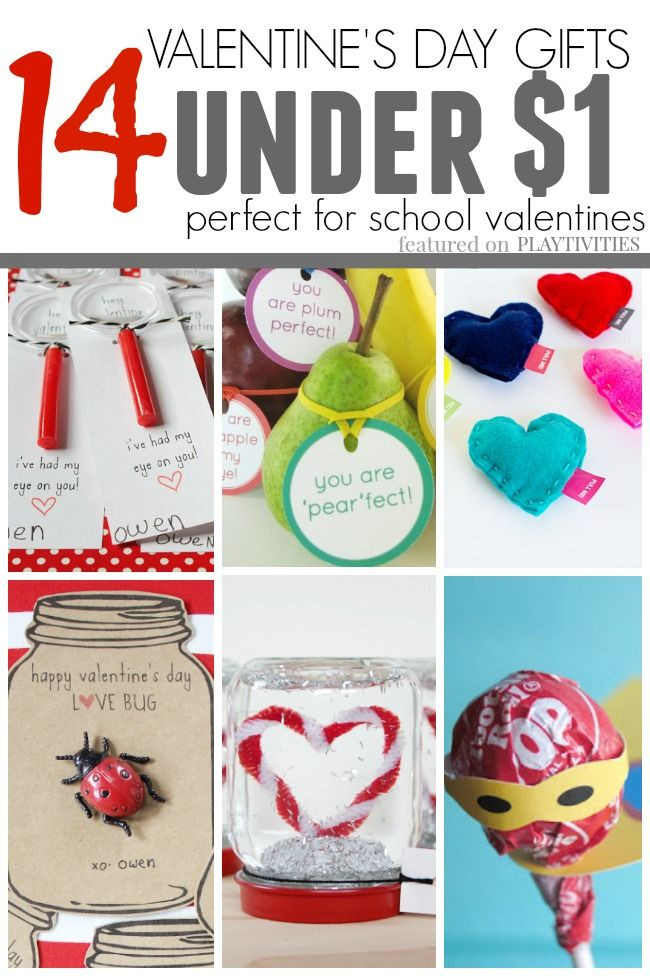 Kids Valentines Day Gifts
 20 Homemade Valentine Gifts For Under $1