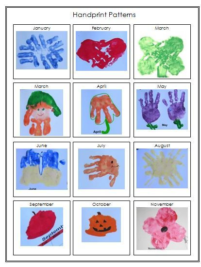 Kids Xmas Gifts 2020
 2020 Handprint Calendar Template Printable
