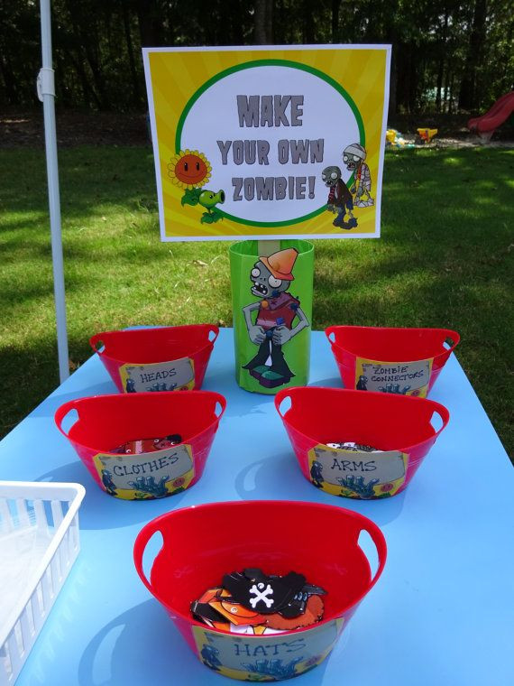 Kids Zombie Birthday Party
 Make Your Own Zombie PLANTS VS ZOMBIES Party in 2019