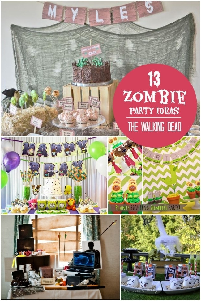 Kids Zombie Birthday Party
 12 Walking Dead Inspired Zombie Party Ideas Spaceships