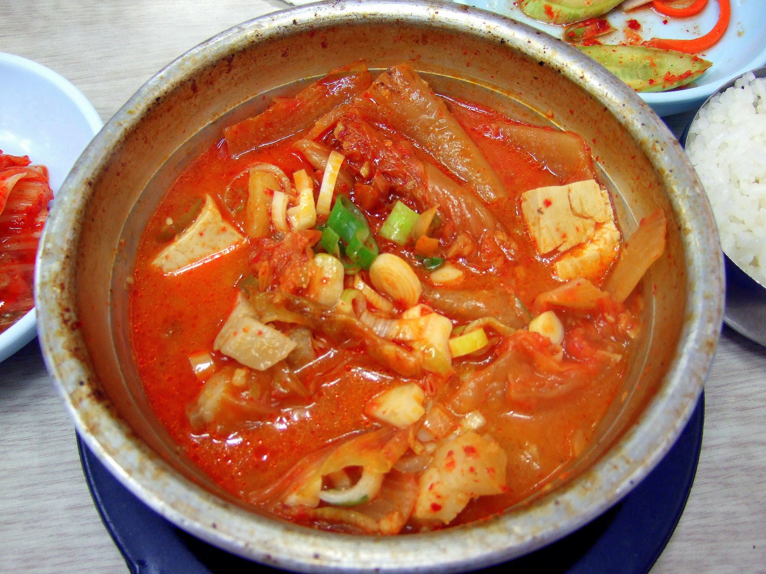 Kimchi Stew Recipes
 File Korean stew Kimchi jjigae 05