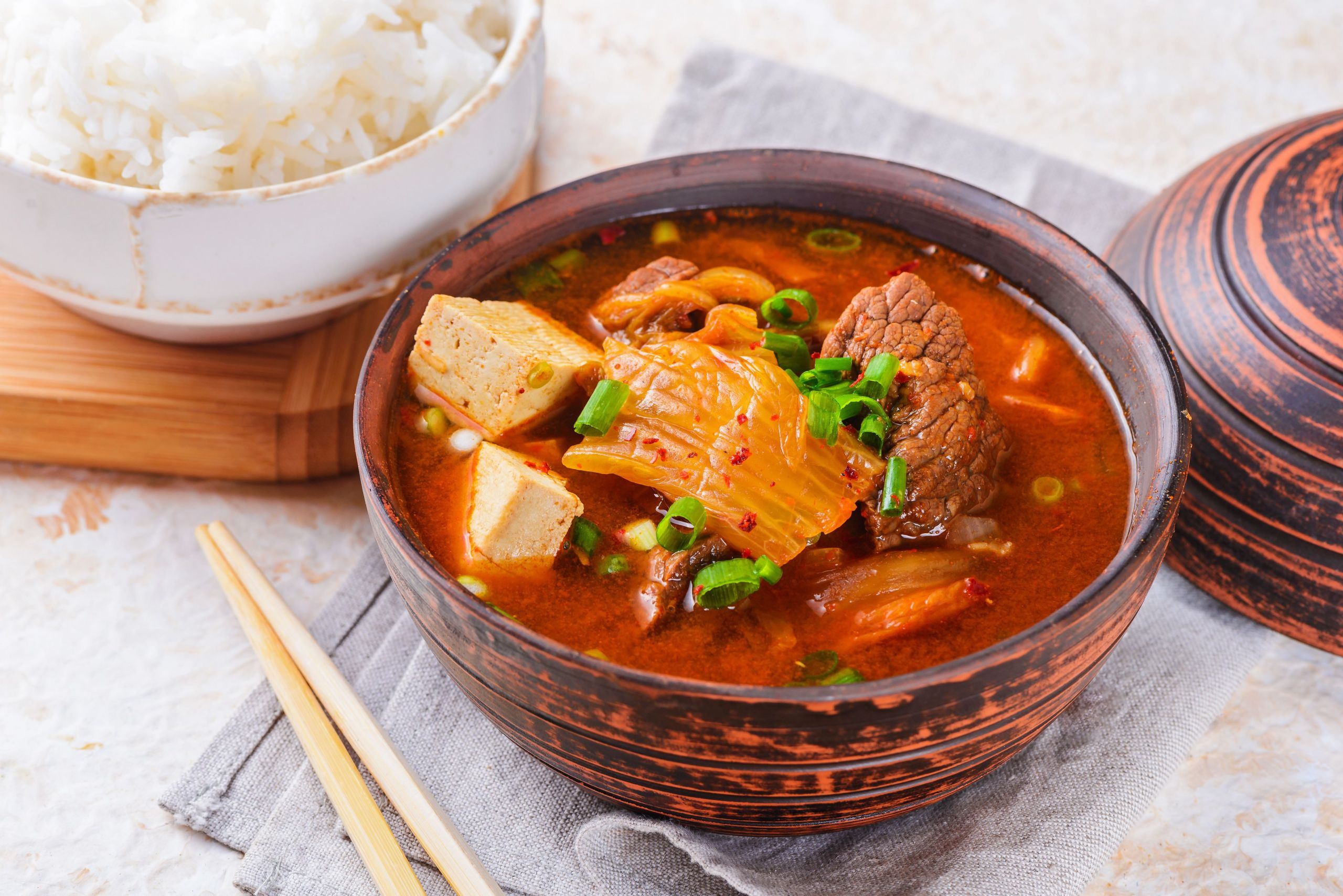 Kimchi Stew Recipes
 Spicy Kimchi Jjigae Stew Recipe