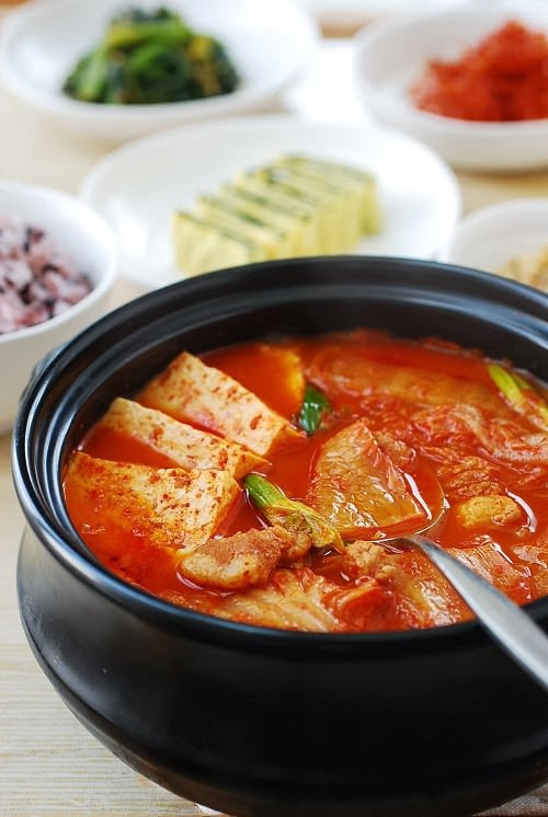 Kimchi Stew Recipes
 Kimchi Jjigae Pork And Kimchi Stew Recipe — Dishmaps