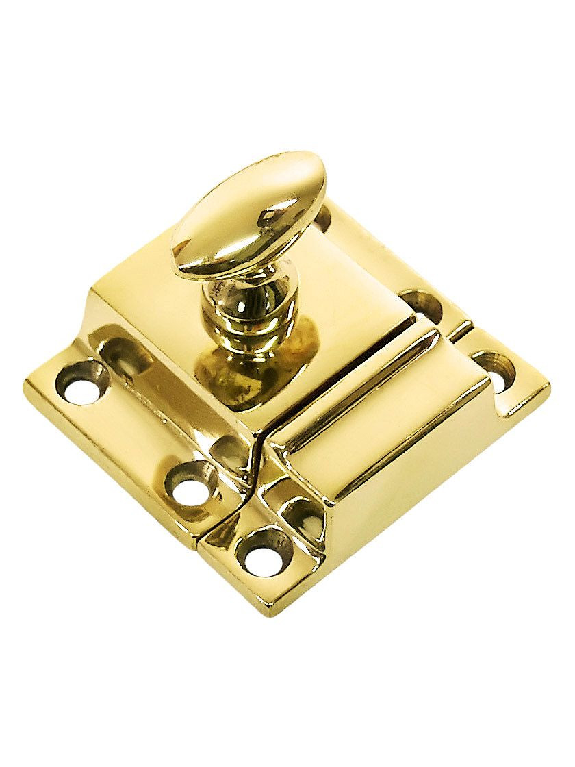 Kitchen Cabinets Latches
 Small Cast Brass Cupboard Latch With Oval Turn Piece