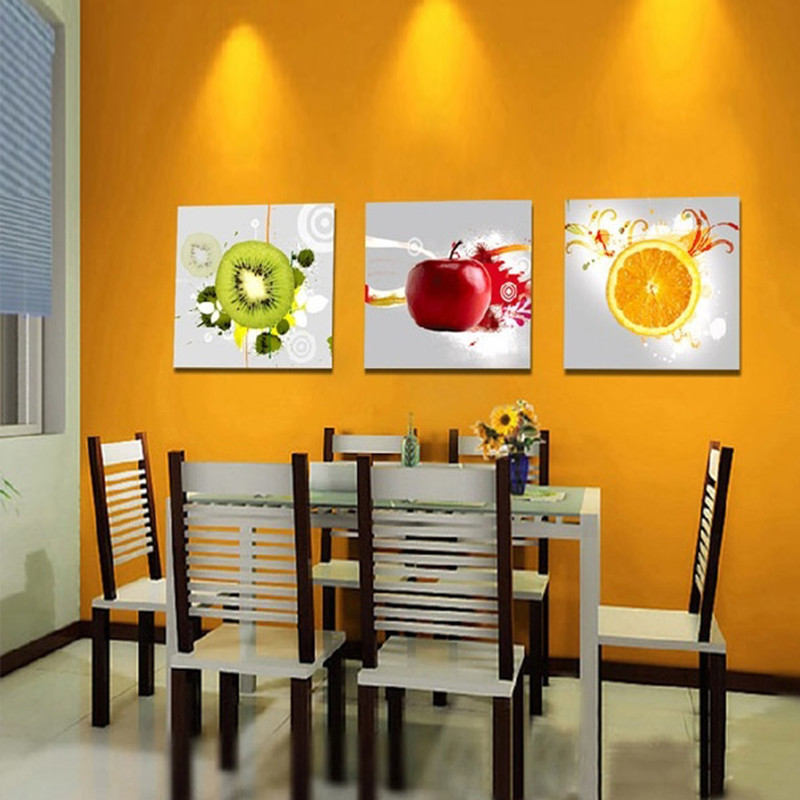 Kitchen Canvas Wall Art
 Aliexpress Buy Canvas Art Kitchen Wall Art Fruit