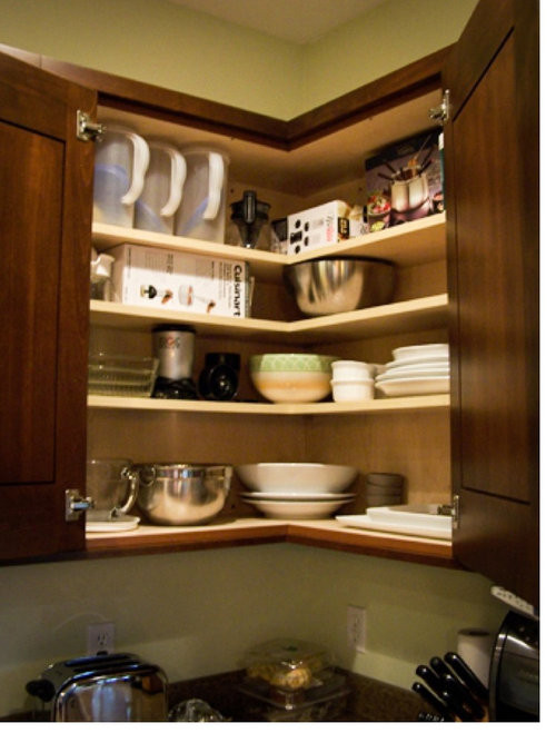 Kitchen Corner Cabinets Ideas
 About the easy reach upper corner cabinet
