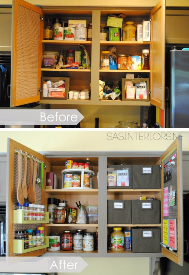 Kitchen Organization Diy
 40 Cool DIY Ways to Get Your Kitchen Organized DIY Joy