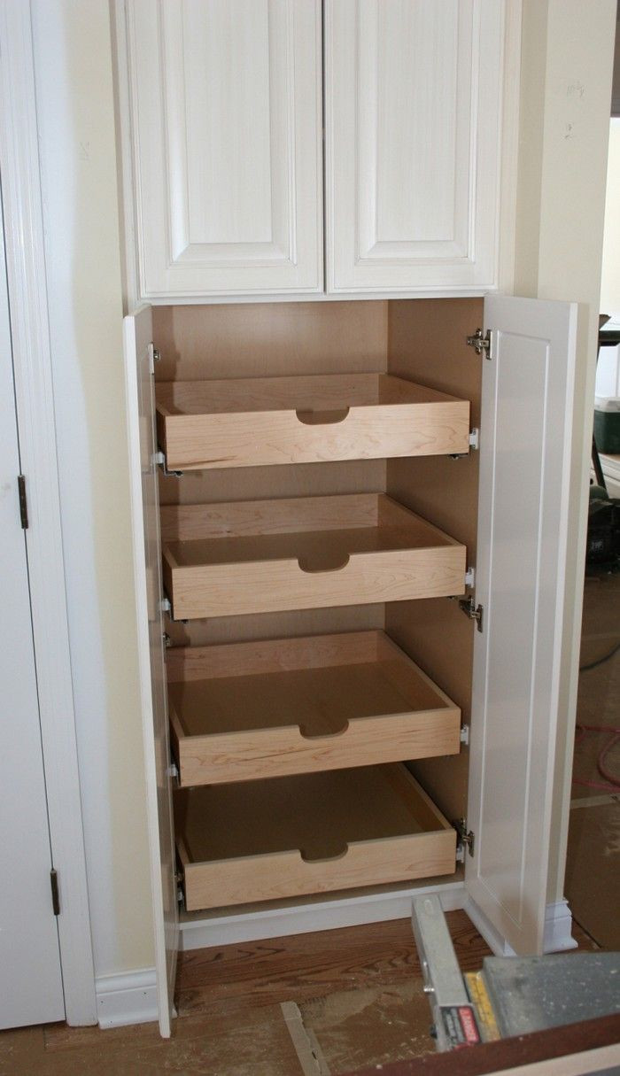 Kitchen Pantry Storage Cabinets
 Pullout Pantry Shelves in 2019