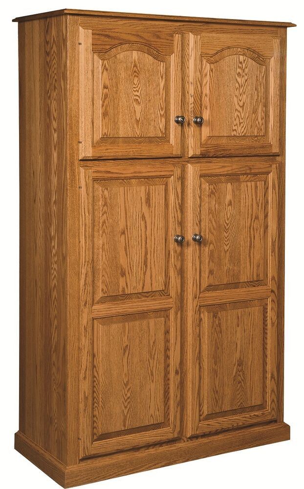 Kitchen Pantry Storage Cabinets
 Amish Country Traditional Kitchen Pantry Storage Cupboard