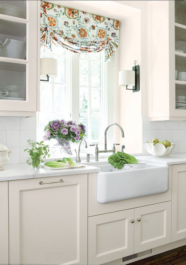 Kitchen Sink Curtains
 8 Ways to Dress Up the Kitchen Window without using a
