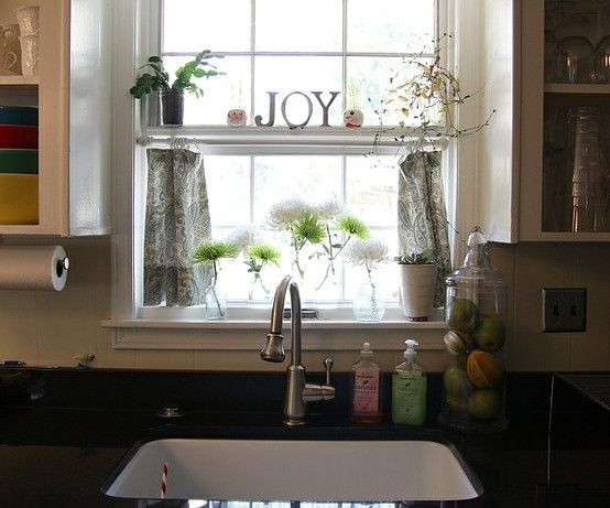 Kitchen Sink Curtains
 16 best Kitchen shelf over sink images on Pinterest