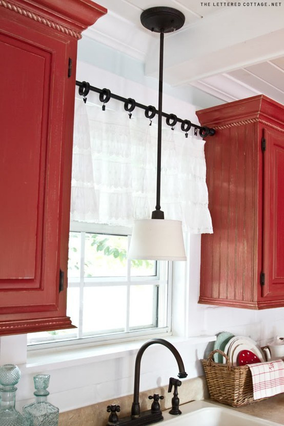 Kitchen Sink Curtains
 Kitchen curtains modern interior design ideas