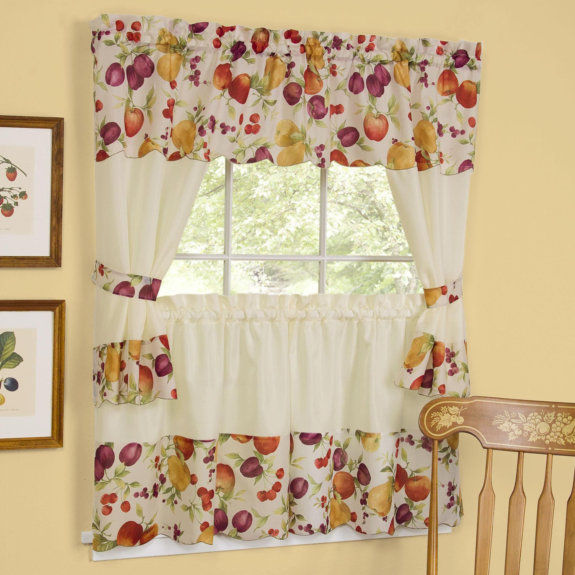 Kitchen Swags Curtains
 Kitchen Curtains Swags And Valances