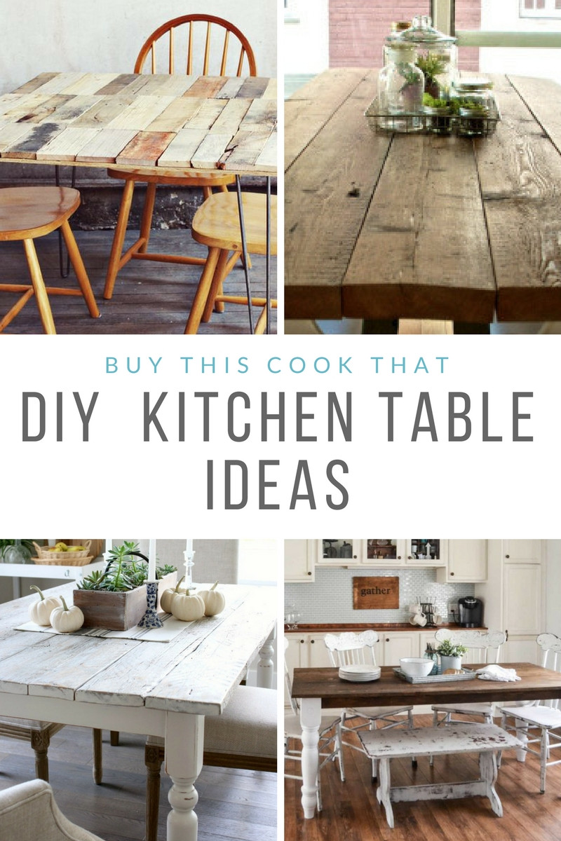 Kitchen Table Plans DIY
 My Favorite DIY Kitchen Table Ideas