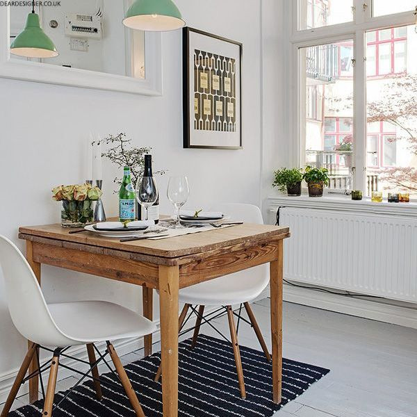 Kitchen Tables For Small Areas
 The 25 best Small dining rooms ideas on Pinterest