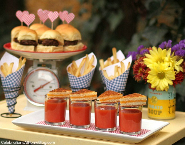 Kitchen Tea Party Food Ideas
 "Recipe For Love" Kitchen themed Bridal Shower