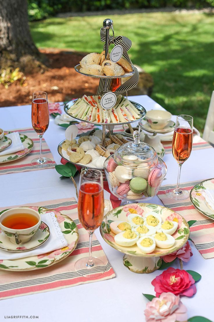 Kitchen Tea Party Food Ideas
 Host an English Style High Tea Summer Tea